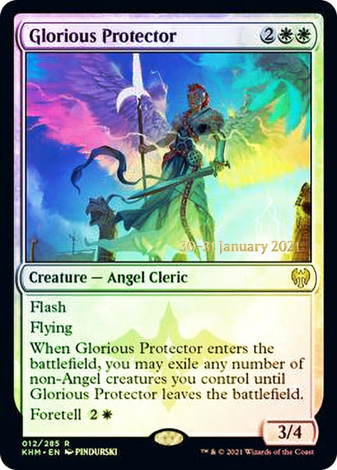 Glorious Protector [Kaldheim Prerelease Promos] | Exor Games Truro