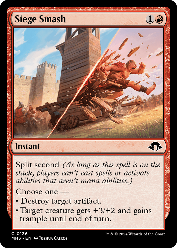 Siege Smash [Modern Horizons 3] | Exor Games Truro