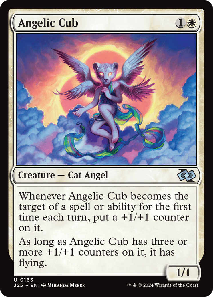 Angelic Cub [Foundations Jumpstart] | Exor Games Truro