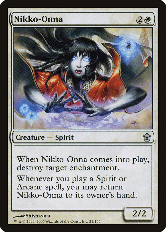 Nikko-Onna [Saviors of Kamigawa] | Exor Games Truro
