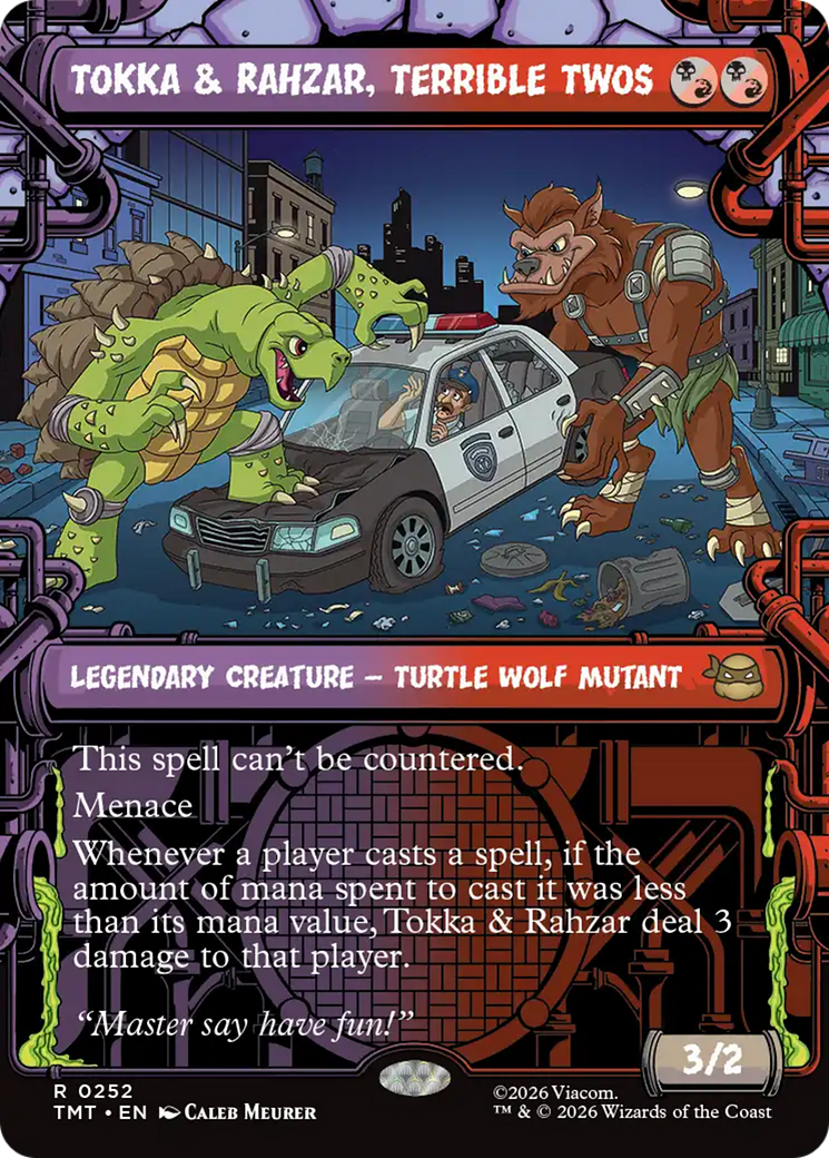 Tokka & Rahzar, Terrible Twos (Showcase) [Teenage Mutant Ninja Turtles] | Exor Games Truro