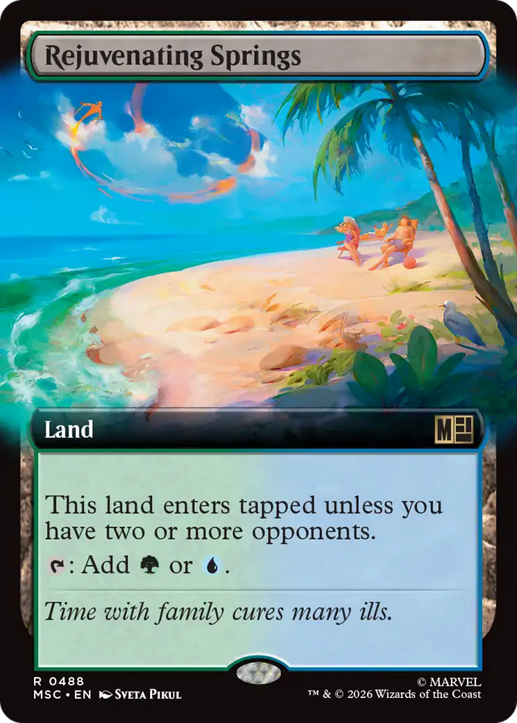 Rejuvenating Springs (Extended Art) [Marvel Super Heroes Commander] | Exor Games Truro