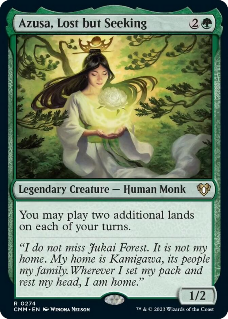 Azusa, Lost but Seeking [Commander Masters] | Exor Games Truro
