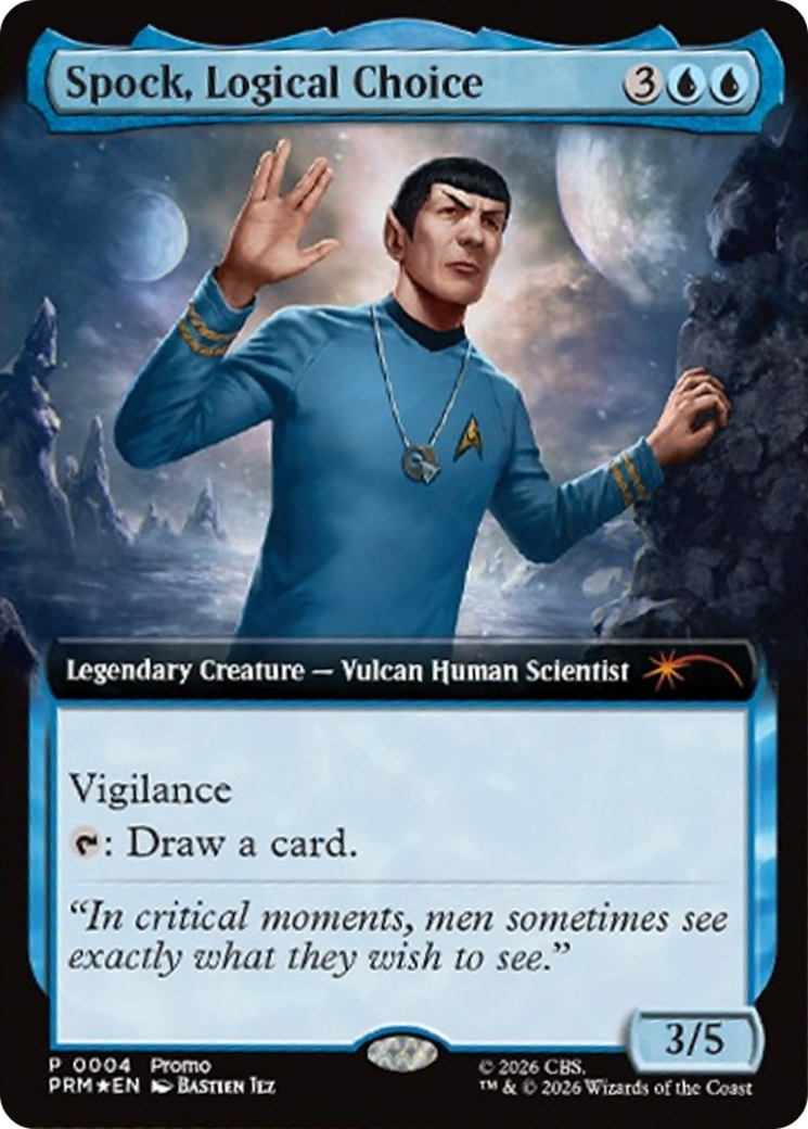 Spock, Logical Choice (Extended Art) [Media Promos] | Exor Games Truro