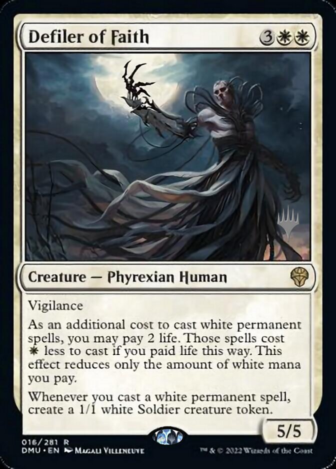 Defiler of Faith (Promo Pack) [Dominaria United Promos] | Exor Games Truro
