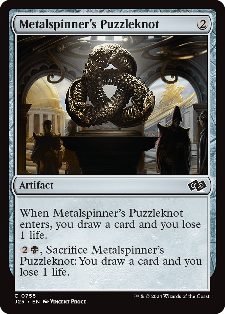 Metalspinner's Puzzleknot [Foundations Jumpstart] | Exor Games Truro
