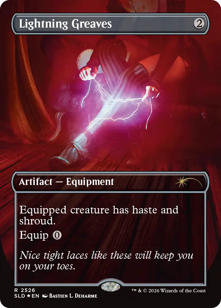 Lightning Greaves (2526) [Secret Lair Drop Series] | Exor Games Truro