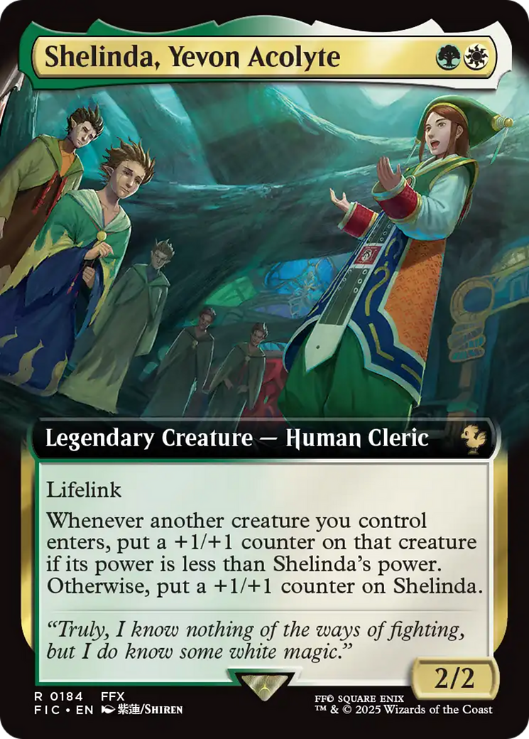 Shelinda, Yevon Acolyte (Extended Art) [FINAL FANTASY Commander] | Exor Games Truro