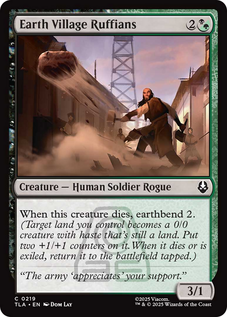 Earth Village Ruffians [Avatar: The Last Airbender] | Exor Games Truro