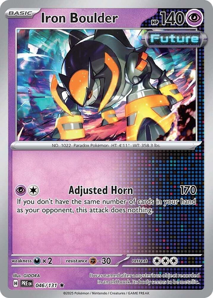 Iron Boulder (046/131) [Scarlet & Violet: Prismatic Evolutions] | Exor Games Truro