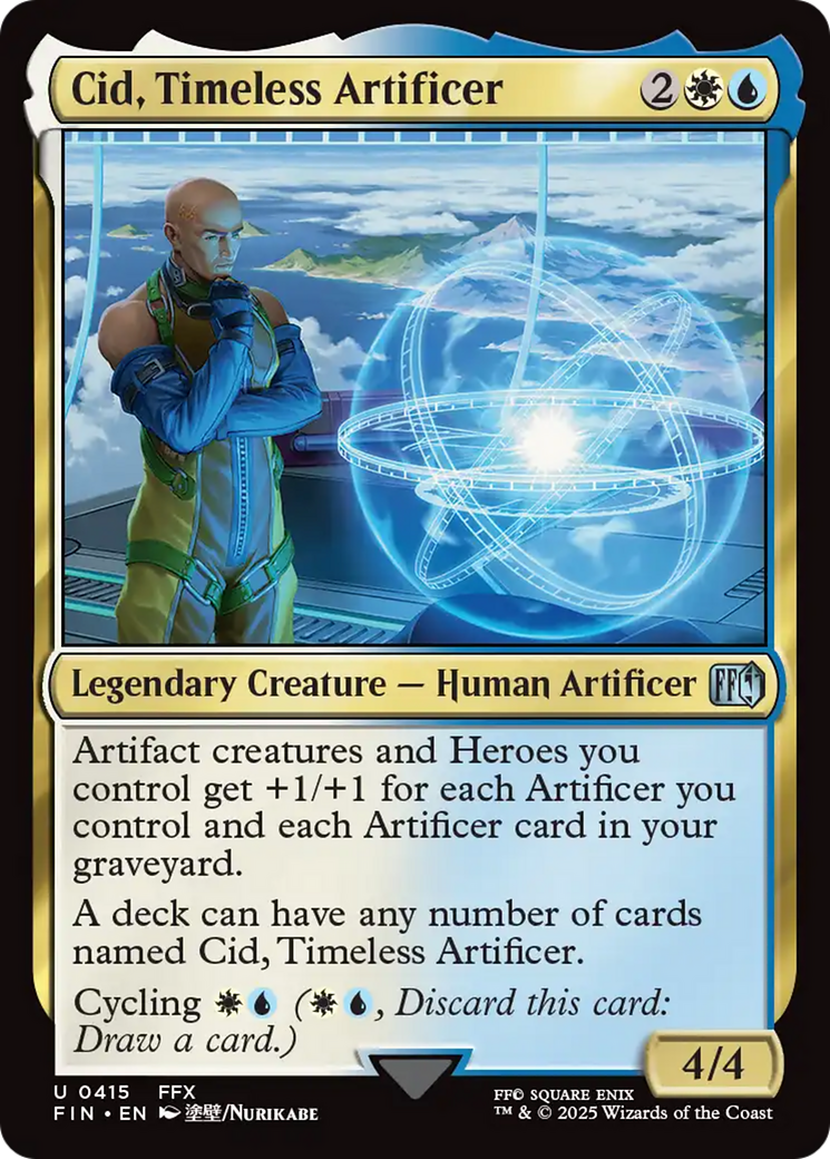 Cid, Timeless Artificer (0415) [FINAL FANTASY] | Exor Games Truro