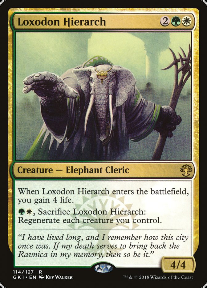 Loxodon Hierarch [Guilds of Ravnica Guild Kit] | Exor Games Truro