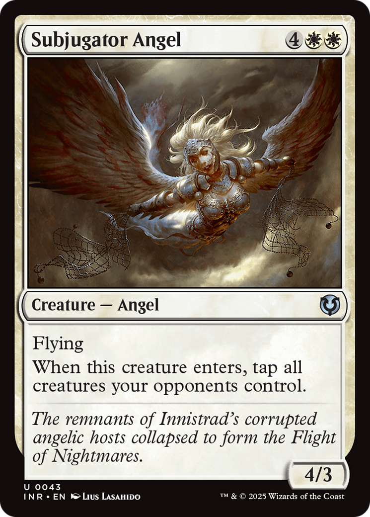 Subjugator Angel [Innistrad Remastered] | Exor Games Truro