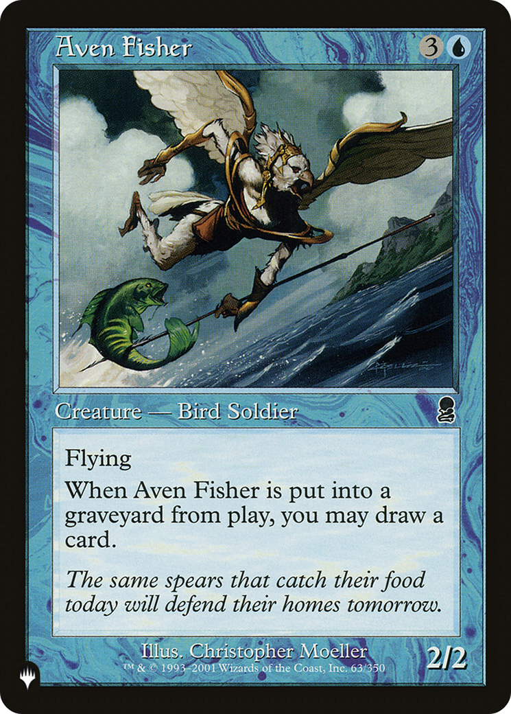 Aven Fisher [The List Reprints] | Exor Games Truro