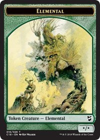 Elemental // Thopter (026) Double-Sided Token [Commander 2018 Tokens] | Exor Games Truro