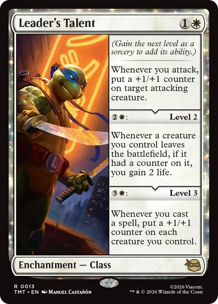 Leader's Talent [Teenage Mutant Ninja Turtles] | Exor Games Truro