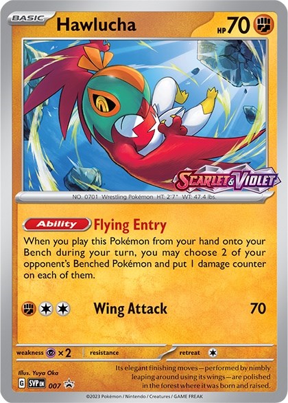 Hawlucha (007) [Scarlet & Violet: Black Star Promos] | Exor Games Truro