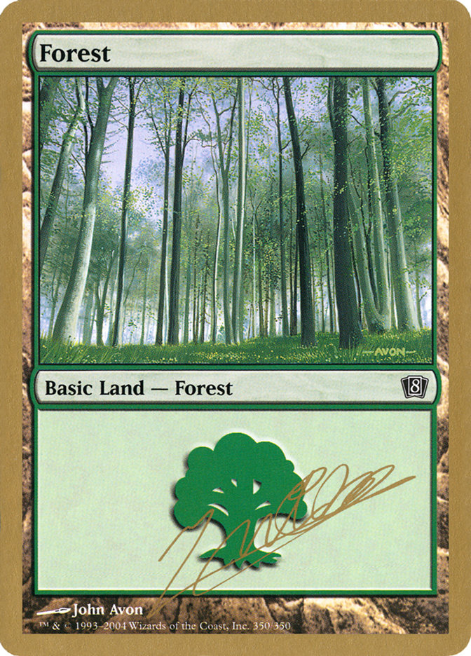 Forest (jn350) (Julien Nuijten) [World Championship Decks 2004] | Exor Games Truro