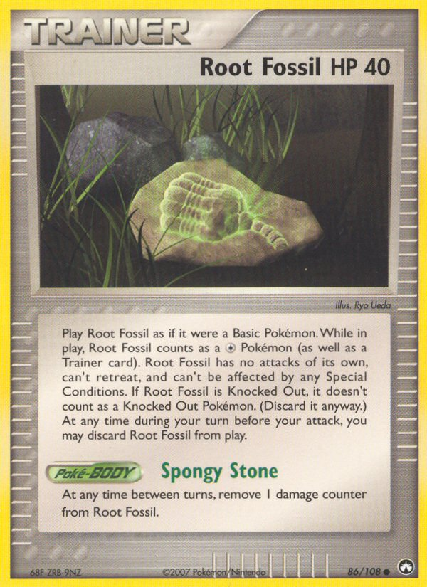 Root Fossil (86/108) [EX: Power Keepers] | Exor Games Truro