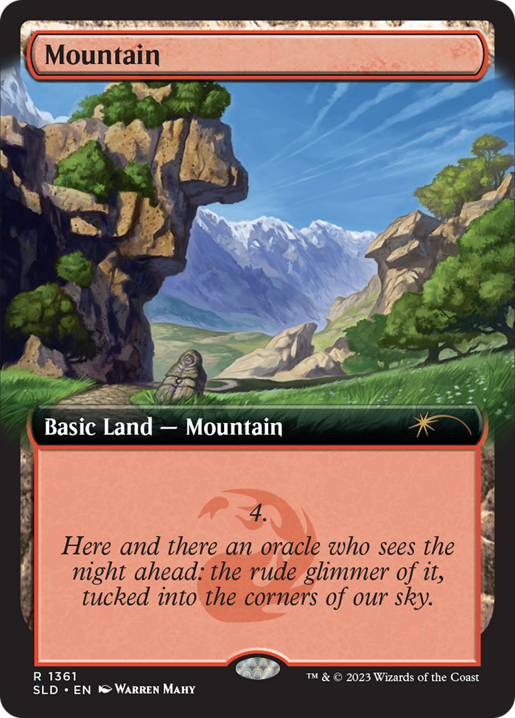 Mountain (1361) [Secret Lair Drop Series] | Exor Games Truro