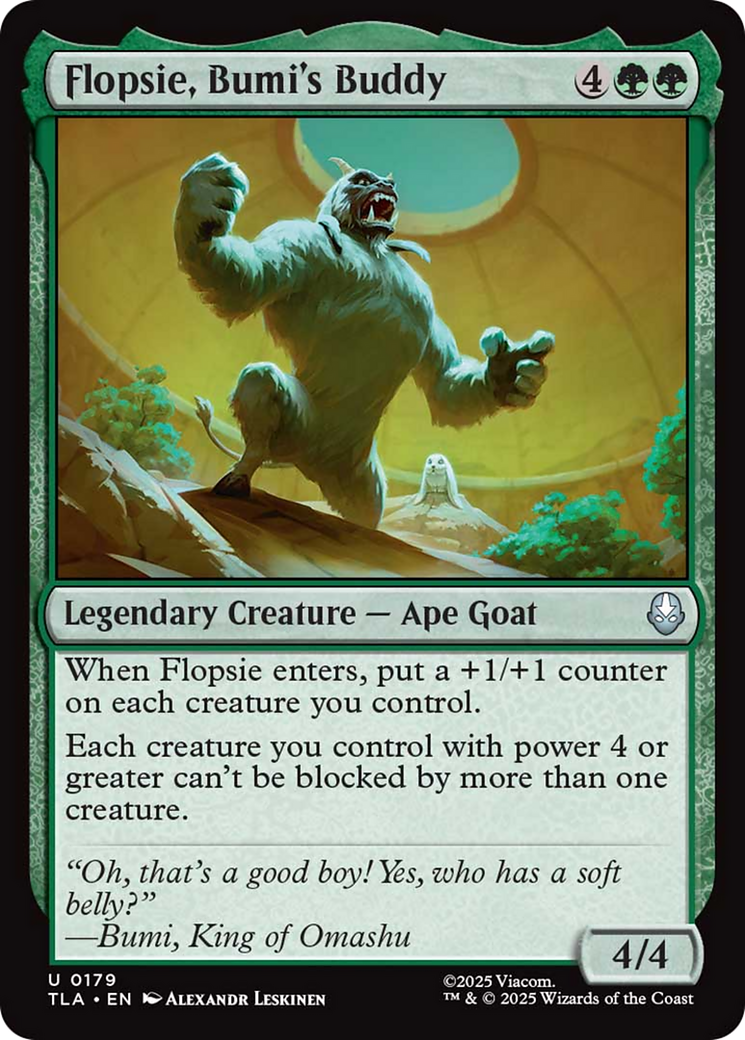 Flopsie, Bumi's Buddy [Avatar: The Last Airbender] | Exor Games Truro