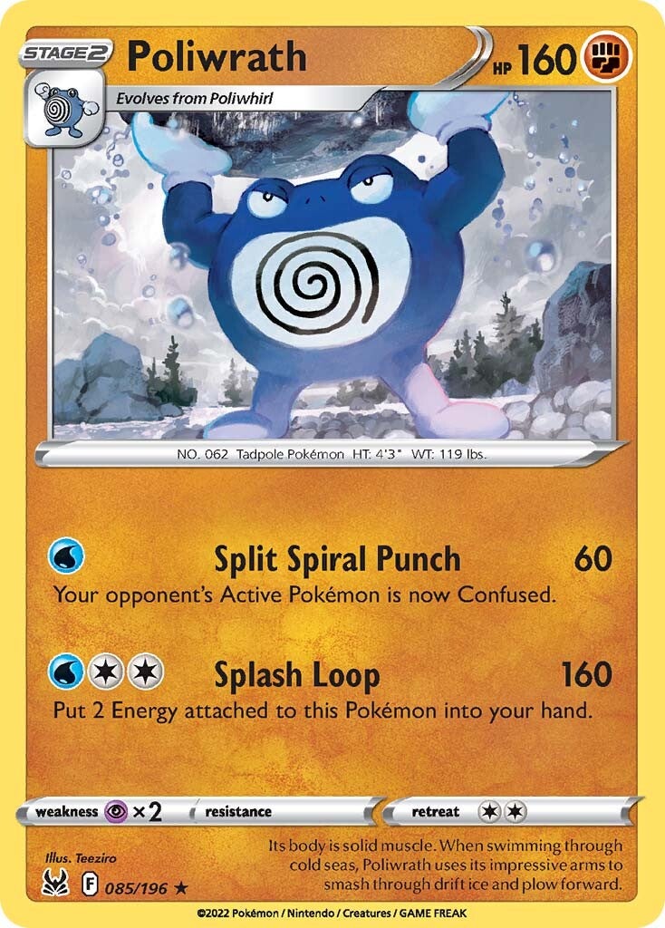 Poliwrath (085/196) [Sword & Shield: Lost Origin] | Exor Games Truro