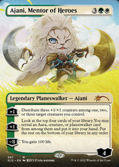 Ajani, Mentor of Heroes (Borderless) [Secret Lair Drop Series] | Exor Games Truro