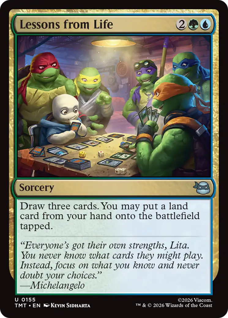 Lessons from Life [Teenage Mutant Ninja Turtles] | Exor Games Truro