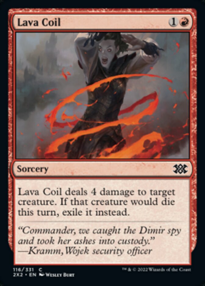 Lava Coil [Double Masters 2022] | Exor Games Truro