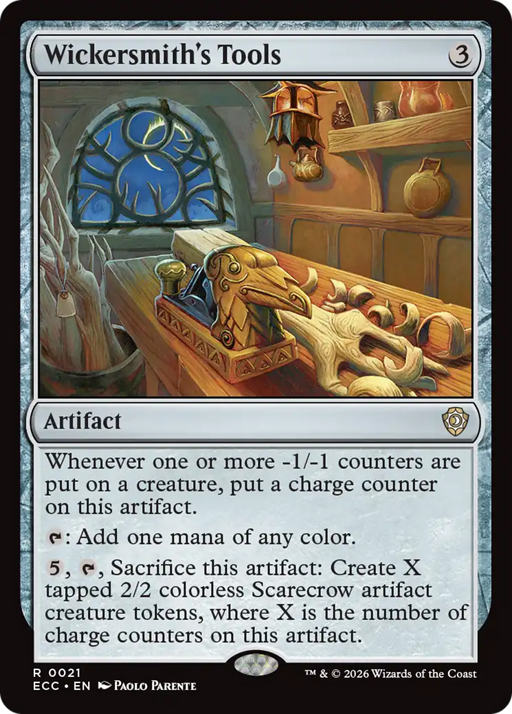 Wickersmith's Tools [Lorwyn Eclipsed Commander] | Exor Games Truro