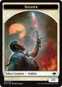 Soldier (004) // Rhino (013) Double-Sided Token [Modern Horizons Tokens] | Exor Games Truro