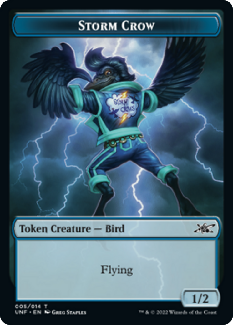 Clown Robot (002) // Storm Crow Double-Sided Token [Unfinity Tokens] | Exor Games Truro