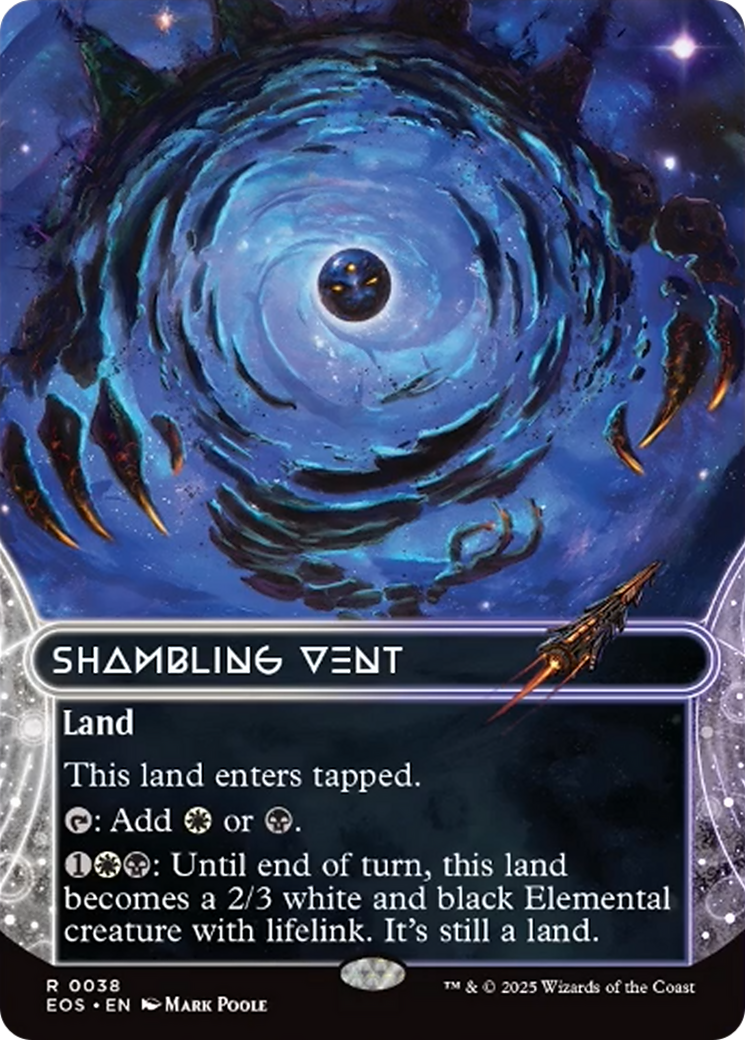 Shambling Vent (0038) (Borderless) [Edge of Eternities: Stellar Sights] | Exor Games Truro