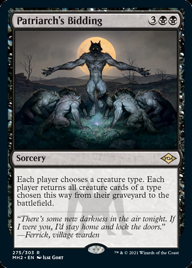 Patriarch's Bidding [Modern Horizons 2] | Exor Games Truro