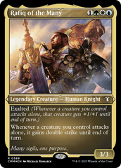 Rafiq of the Many (Foil Etched) [Commander Masters] | Exor Games Truro