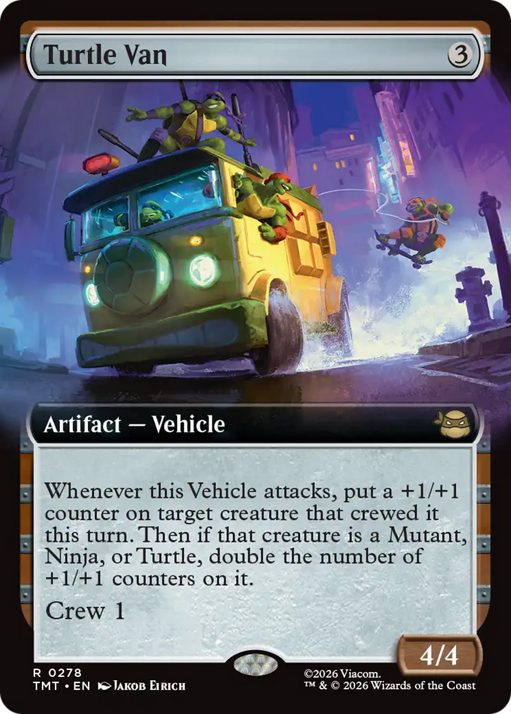 Turtle Van (Extended Art) [Teenage Mutant Ninja Turtles] | Exor Games Truro