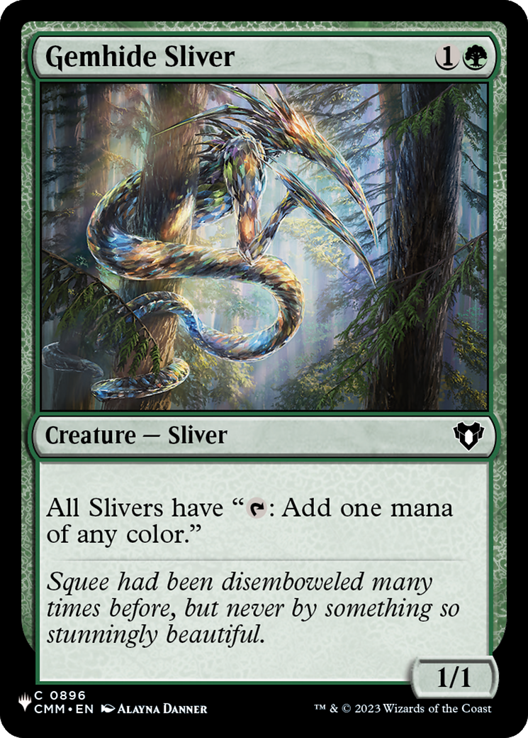 Gemhide Sliver (CMM) [The List] | Exor Games Truro