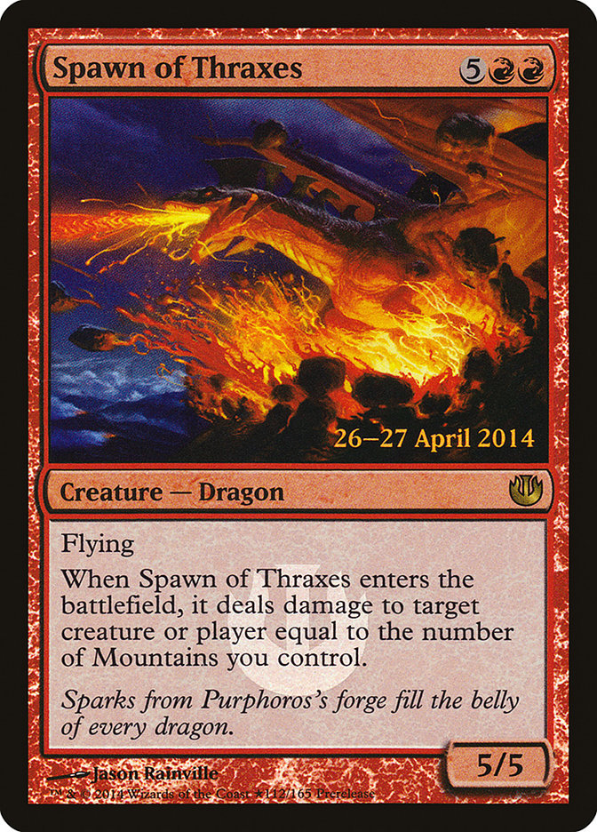 Spawn of Thraxes [Journey into Nyx Prerelease Promos] | Exor Games Truro