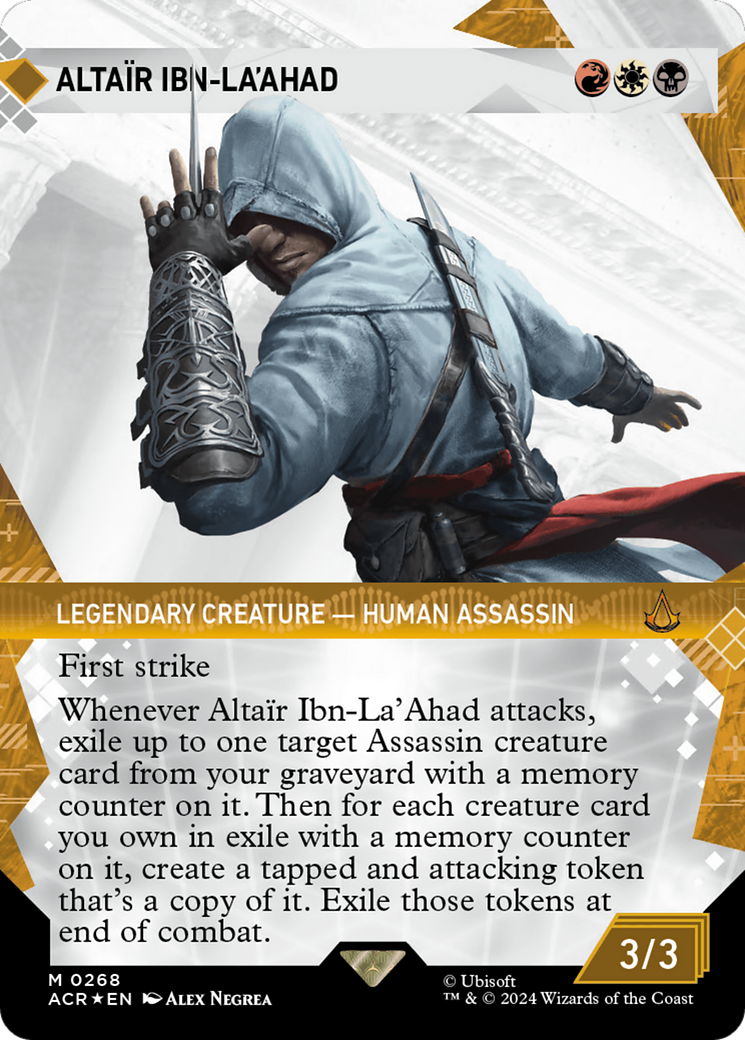 Altair Ibn-La'Ahad (Showcase) (Textured Foil) [Assassin's Creed] | Exor Games Truro
