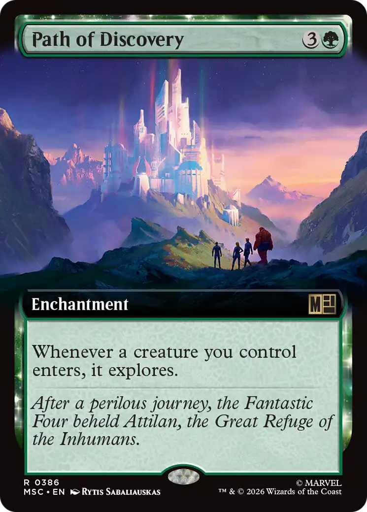 Path of Discovery (Extended Art) [Marvel Super Heroes Commander] | Exor Games Truro