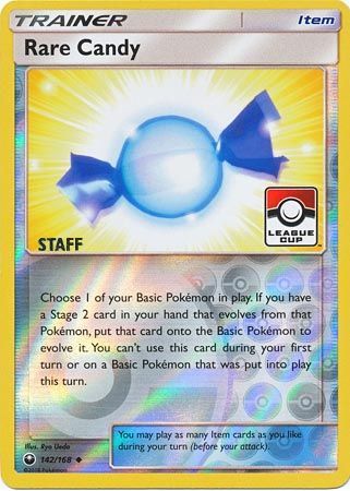 Rare Candy (142/168) (League Promo Staff) [Sun & Moon: Celestial Storm] | Exor Games Truro
