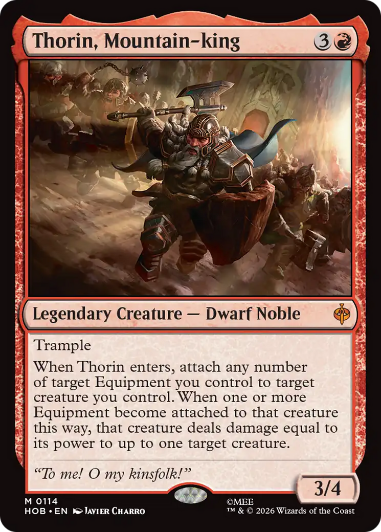 Thorin, Mountain-king [The Hobbit] | Exor Games Truro