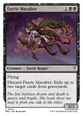 Faerie Macabre (White Border) [Mystery Booster 2] | Exor Games Truro