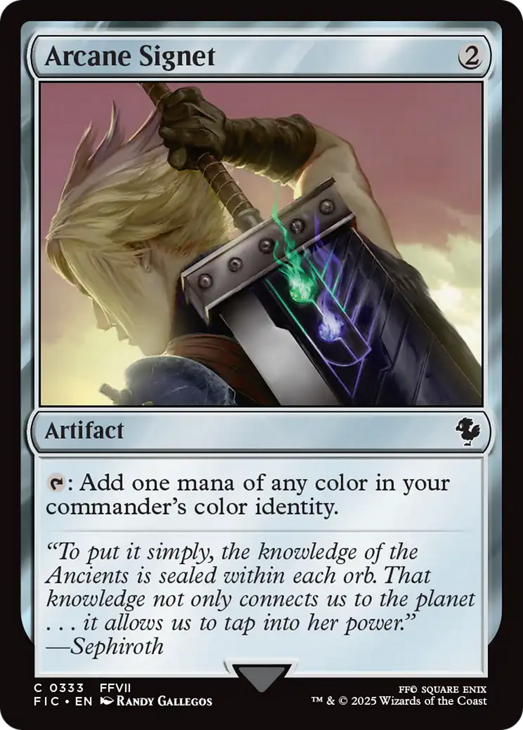Arcane Signet (0333) [FINAL FANTASY Commander] | Exor Games Truro