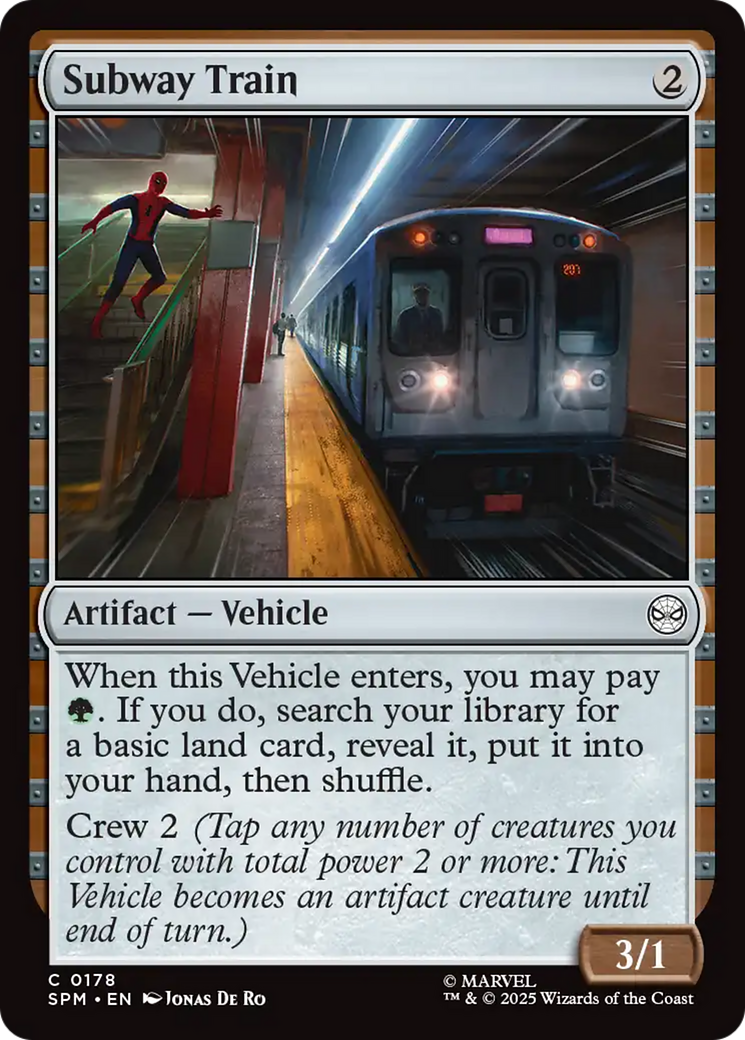 Subway Train [Marvel's Spider-Man] | Exor Games Truro