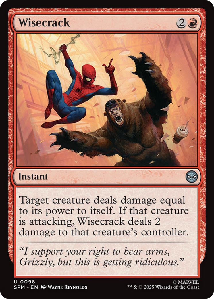 Wisecrack [Marvel's Spider-Man] | Exor Games Truro