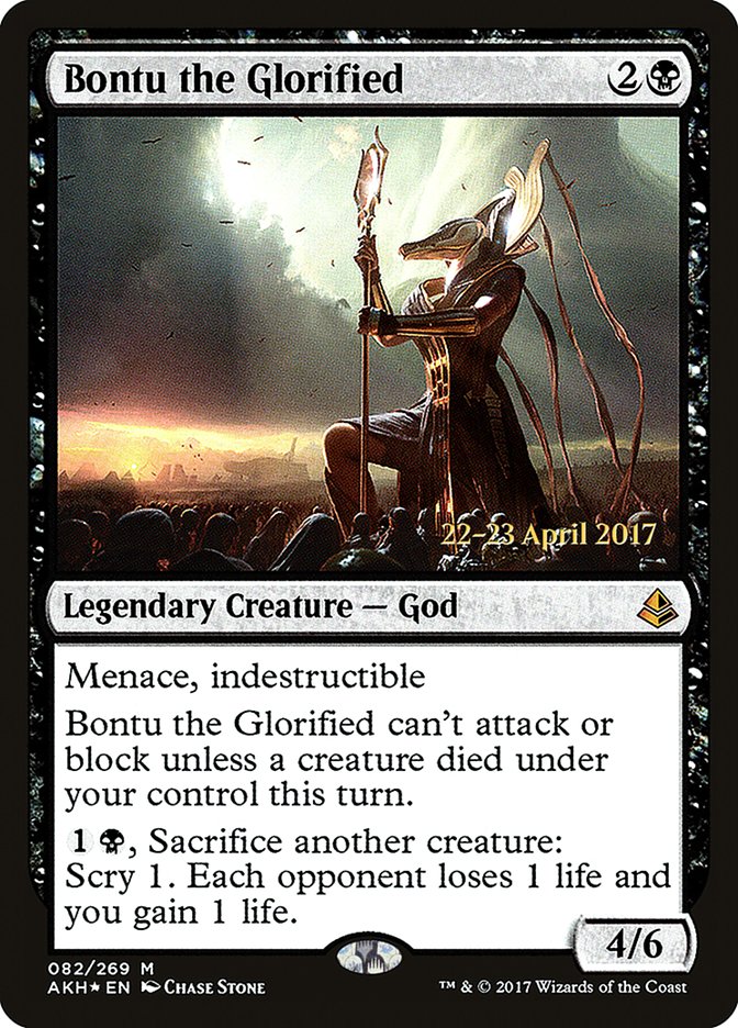 Bontu the Glorified [Amonkhet Prerelease Promos] | Exor Games Truro