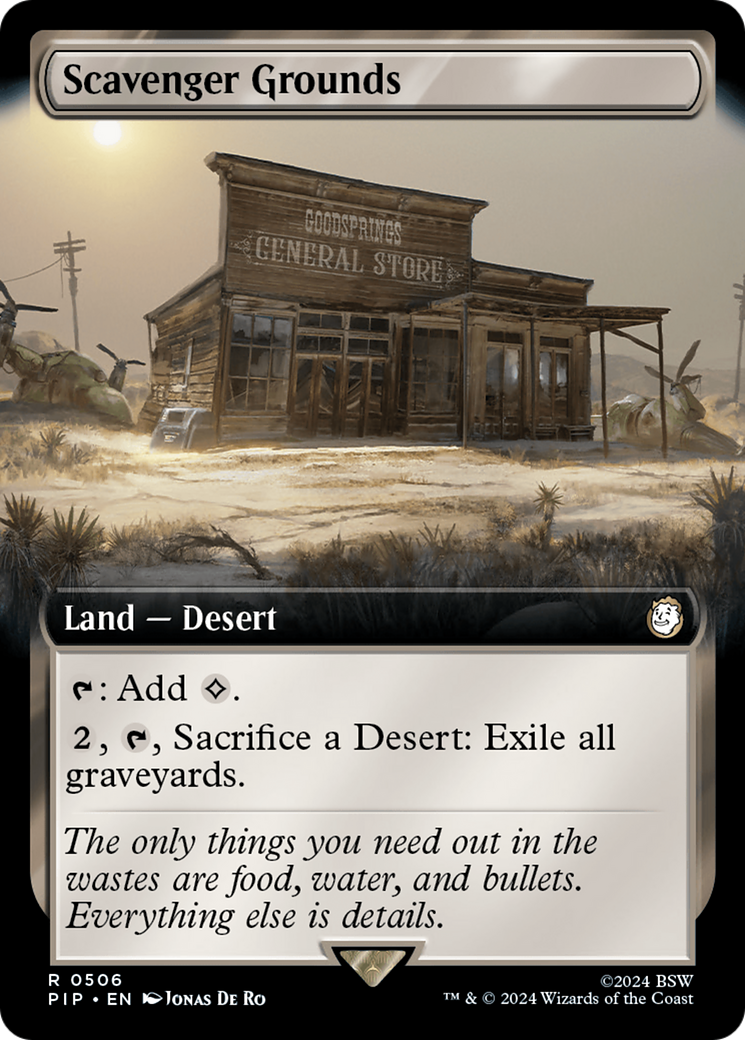 Scavenger Grounds (Extended Art) [Fallout] | Exor Games Truro