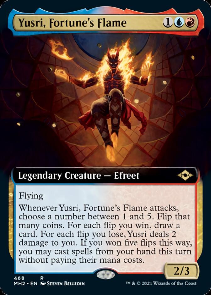 Yusri, Fortune's Flame (Extended Art) [Modern Horizons 2] | Exor Games Truro