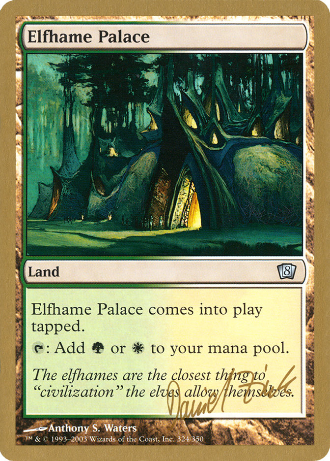 Elfhame Palace (Daniel Zink) [World Championship Decks 2003] | Exor Games Truro